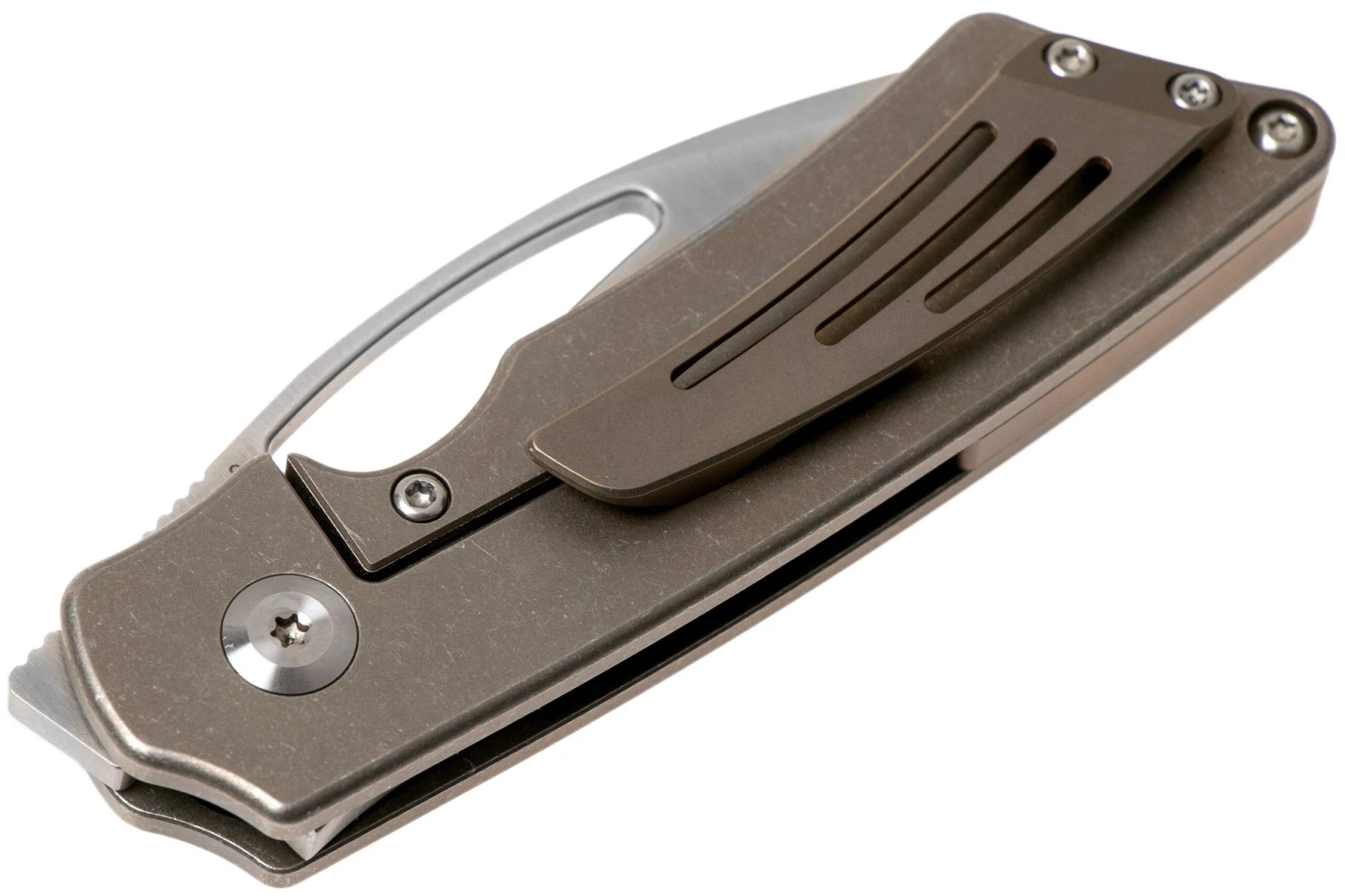 Kansept Goblin K2016A6 Titanium Holes Couteau De Poche, Marshall Noble Design 4 Kansept Goblin K2016A6 Titanium Holes Couteau De Poche, Marshall Noble Design – Image 4