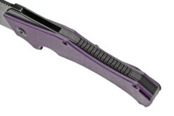 Kansept Hellx T1008A6 Blackwashed, Purple G10 Couteau De Poche, Mikkel WIllumsen Design -Optimal Couteaux Magasin KST1008A6 07 kansept