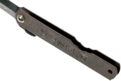 Higonokami Couteau De Poche 7,3 Cm HIGOC2, Blue Paper Steel, Brown Black Glitter -Optimal Couteaux Magasin KT HIGOC2 05 higonokami