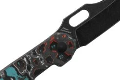 Kizer Cormorant Button Lock KI4562A6, 20CV Titanium, Couteau De Poche -Optimal Couteaux Magasin KZKI4562A6 05 kizer