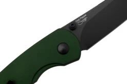 Kizer Vanguard Chili Pepper V3601A1, CPM 3V, Green Aluminum, Couteau De Poche, Swaggs Design -Optimal Couteaux Magasin KZV3601A1 05 kizer
