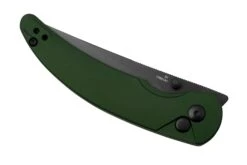 Kizer Vanguard Chili Pepper V3601A1, CPM 3V, Green Aluminum, Couteau De Poche, Swaggs Design -Optimal Couteaux Magasin KZV3601A1 06 kizer
