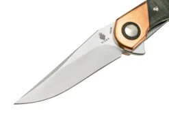 Kizer Comet V3614C3 Brass & Grey Micarta, Couteau De Poche -Optimal Couteaux Magasin KZV3614C3 03 kizer