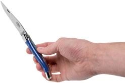 Forge De Laguiole 1211INTCBLEB 11cm, Micarta Bleu, Couteau Laguiole -Optimal Couteaux Magasin LA1211INTCBLEB 08 forge de laguiole