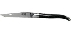 Forge De Laguiole 1211INTCNOIB 11cm, Micarta Noir, Couteau Laguiole