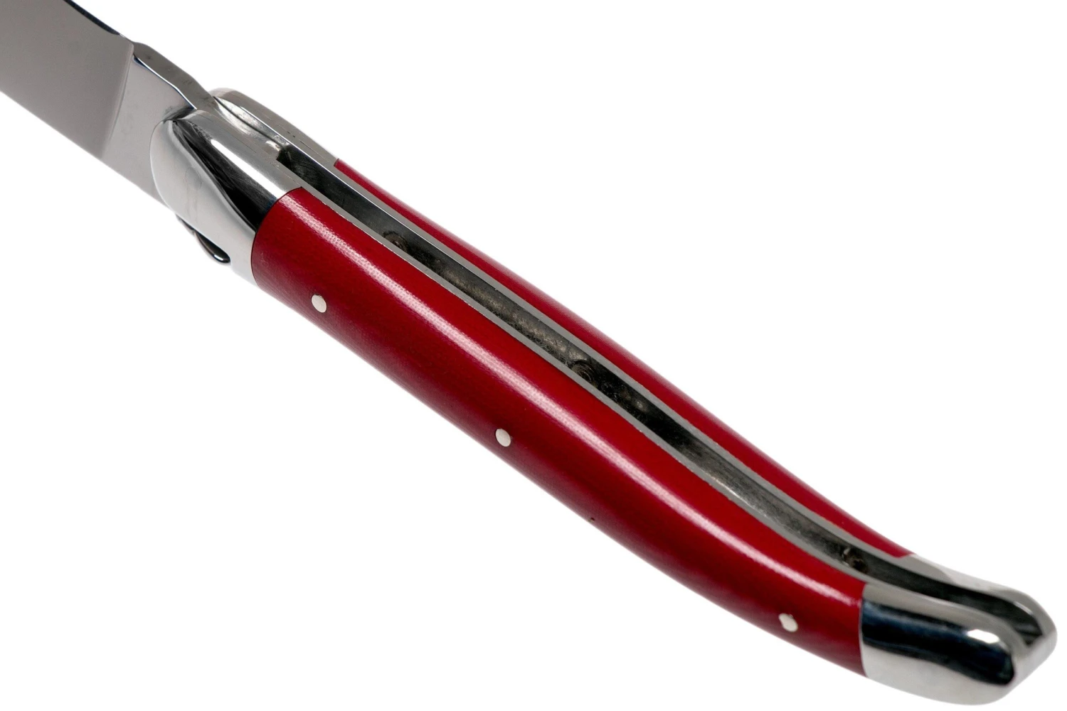 Forge De Laguiole 1211INTCROUB 11cm, Micarta Rouge, Couteau Laguiole 5 Forge De Laguiole 1211INTCROUB 11cm, Micarta Rouge, Couteau Laguiole – Image 5