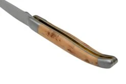 Forge De Laguiole Boraldes Edition 1212EINGE Mitres Satinées, Bois De Genévrier, Couteau De Poche -Optimal Couteaux Magasin LA1212EINGE BOR 04 forgedelaguiole