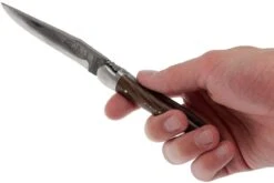 Forge De Laguiole 12cm Noyer, Brut De Forge 1212FINNOSATBDF -Optimal Couteaux Magasin LA1212FINNOSATBDF 05 forge de laguiole la1212finnosatbdf 05