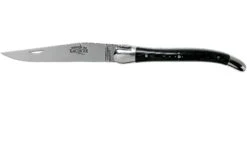 Forge De Laguiole 129INTCNOIBRI 9cm, Micarta Noir, Couteau Laguiole