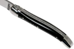 Forge De Laguiole 129INTCNOIBRI 9cm, Micarta Noir, Couteau Laguiole 14 Forge De Laguiole 129INTCNOIBRI 9cm, Micarta Noir, Couteau Laguiole -Optimal Couteaux Magasin LA129INTCNOIBRI 07 forge de laguiole