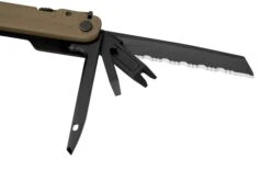 Leatherman Super Tool 300M Multitool Coyote, Fourreau Compatible MOLLE 6065-M-COY -Optimal Couteaux Magasin LE6065 M COY 03 leatherman