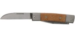 LionSteel BestMan BM13 CVN Natural Canvas Micarta Couteau De Poche Slipjoint -Optimal Couteaux Magasin LI BM13 CVN 03 lionsteel