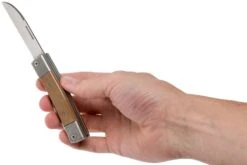 LionSteel BestMan BM13 CVN Natural Canvas Micarta Couteau De Poche Slipjoint -Optimal Couteaux Magasin LI BM13 CVN 06 lionsteel