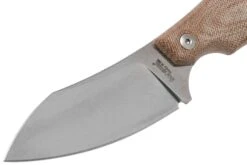 LionSteel H1 Skinner CVN Natural Canvas Micarta Couteau Fixe, Tommaso Rumici Design 10 LionSteel H1 Skinner CVN Natural Canvas Micarta Couteau Fixe, Tommaso Rumici Design -Optimal Couteaux Magasin LI H1 CVN 03 lionsteel