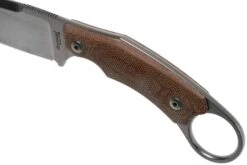 LionSteel H2 Drop Point CVN Natural Canvas Micarta Couteau Fixe, Tommaso Rumici Design 12 LionSteel H2 Drop Point CVN Natural Canvas Micarta Couteau Fixe, Tommaso Rumici Design -Optimal Couteaux Magasin LI H2 CVN 05 lionsteel