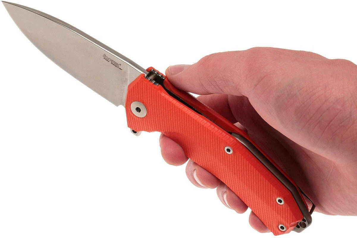 LionSteel KUR OR, Orange G10 8 LionSteel KUR OR, Orange G10 – Image 8
