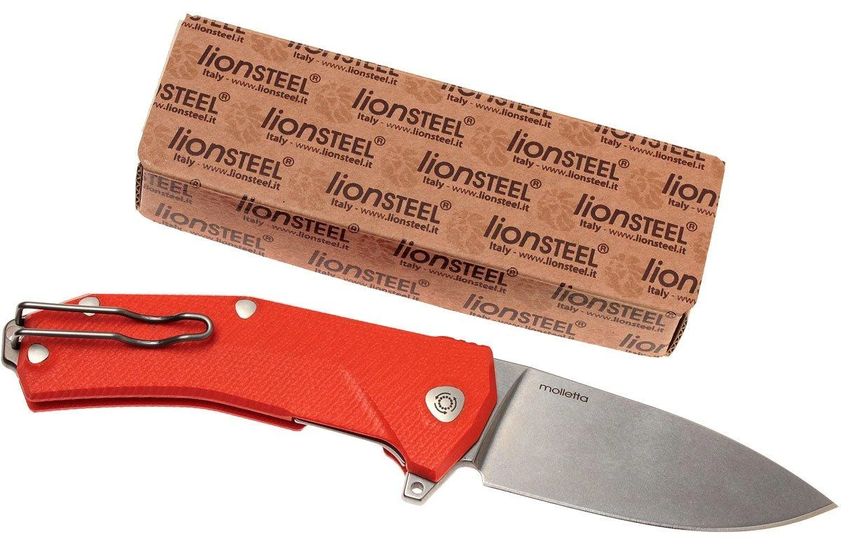 LionSteel KUR OR, Orange G10 9 LionSteel KUR OR, Orange G10 – Image 9
