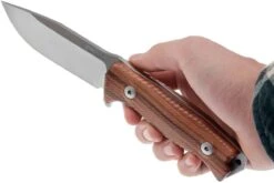 Lionsteel M5 - Santos Wood, Sleipner -Optimal Couteaux Magasin LI M5 ST 06 lionsteel li m5 st 06