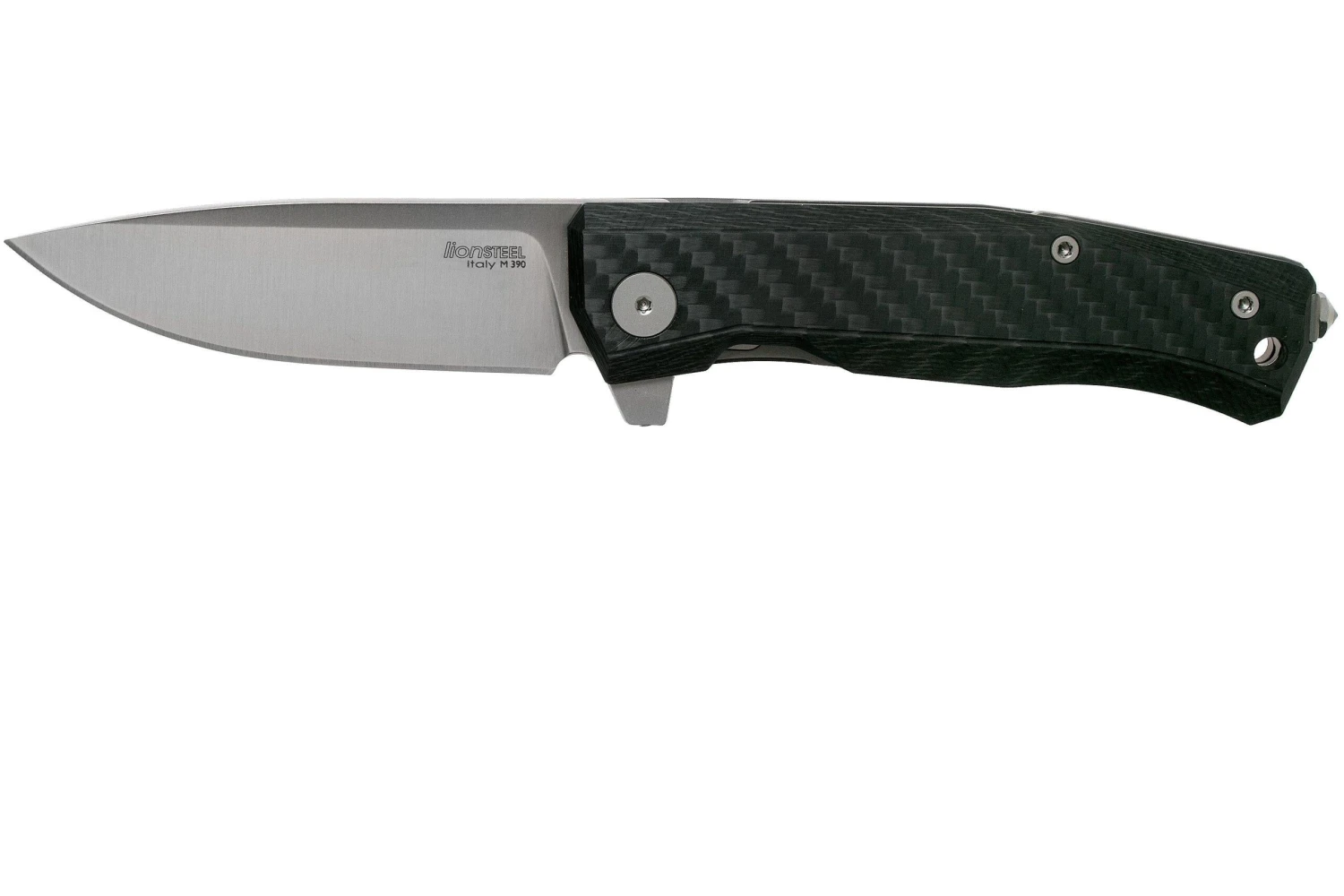 LionSteel Myto MT01-CF Carbonfiber Couteau De Poche, Molletta Design 1 LionSteel Myto MT01-CF Carbonfiber Couteau De Poche, Molletta Design