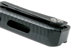 LionSteel ROK Satin Black Aluminium ROK A BS Couteau De Poche -Optimal Couteaux Magasin LI ROK A BS 05 lionsteel rok