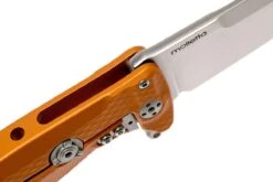 LionSteel SR22A-OS Orange Aluminium, Satin Blade 13 LionSteel SR22A-OS Orange Aluminium, Satin Blade -Optimal Couteaux Magasin LI SR22A OS 06 lionsteel li sr22a os 06