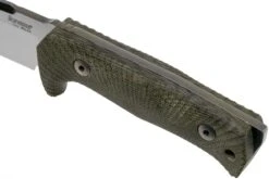 LionSteel T5-CVG Green Canvas Micarta Satin Couteau Fixe -Optimal Couteaux Magasin LI T5 CVG 05 lionsteel
