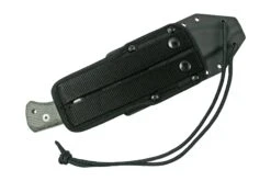 Lionsteel T6 Satin, Black Canvas Micarta T6-CVB Couteau Fixe -Optimal Couteaux Magasin LI T6 CVB 07 lionsteel