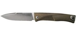 LionSteel Thrill Bronze Titanium Couteau De Poche Intégral, Slipjoint