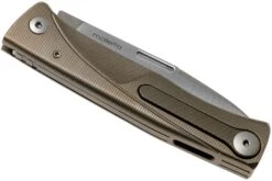 LionSteel Thrill Bronze Titanium Couteau De Poche Intégral, Slipjoint -Optimal Couteaux Magasin LI TL BR 04 lionsteel