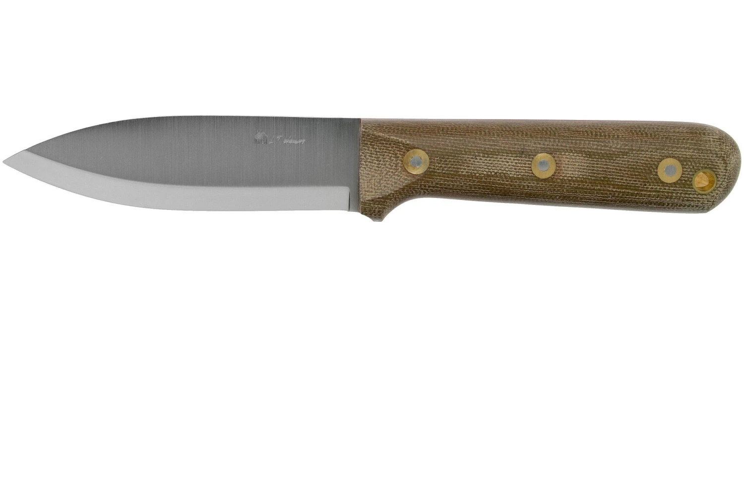 LT Wright Genesis Scandi Grind, A2, Matte Green Micarta, Red Liners, Leather Sheath, Couteau De Bushcraft 1 LT Wright Genesis Scandi Grind, A2, Matte Green Micarta, Red Liners, Leather Sheath, Couteau De Bushcraft