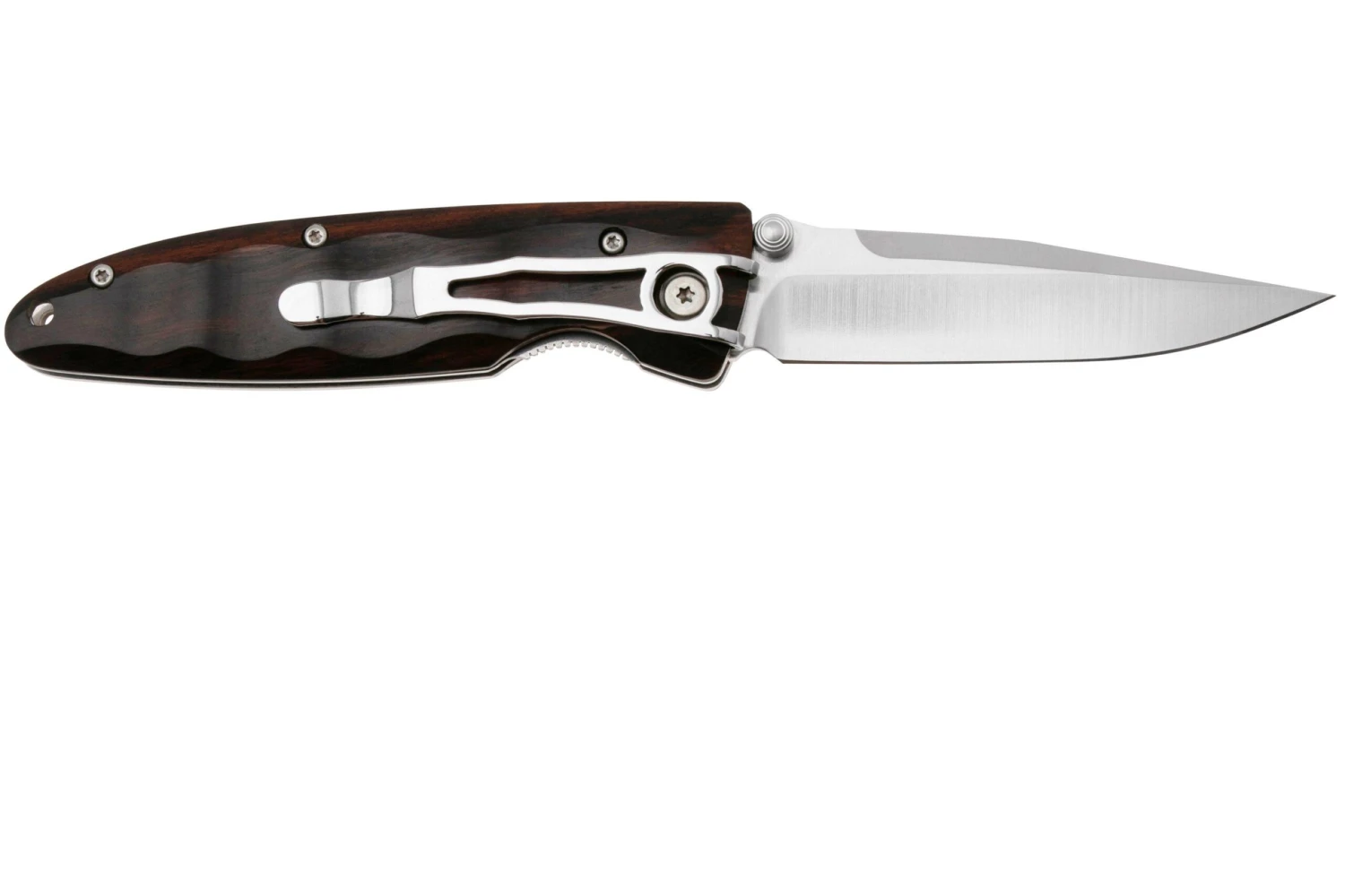 Mcusta MC-18V Classic Wave VG10 Ironwood, Couteau De Gentleman 2 Mcusta MC-18V Classic Wave VG10 Ironwood, Couteau De Gentleman – Image 2