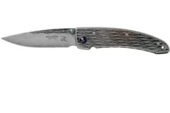 Mcusta Nami Small Damascus MC-0111D Couteau De Poche