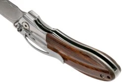 Mcusta MC-141G Shinra Mixture Ripple, Ironwood, Couteau De Gentleman -Optimal Couteaux Magasin MC 0141G 05 mcusta