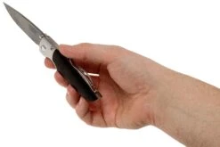 Mcusta MC-144G Shinra Mixture Teana, Black Pakkawood, Couteau De Gentleman 17 Mcusta MC-144G Shinra Mixture Teana, Black Pakkawood, Couteau De Gentleman -Optimal Couteaux Magasin MC 0144G 08 mcusta