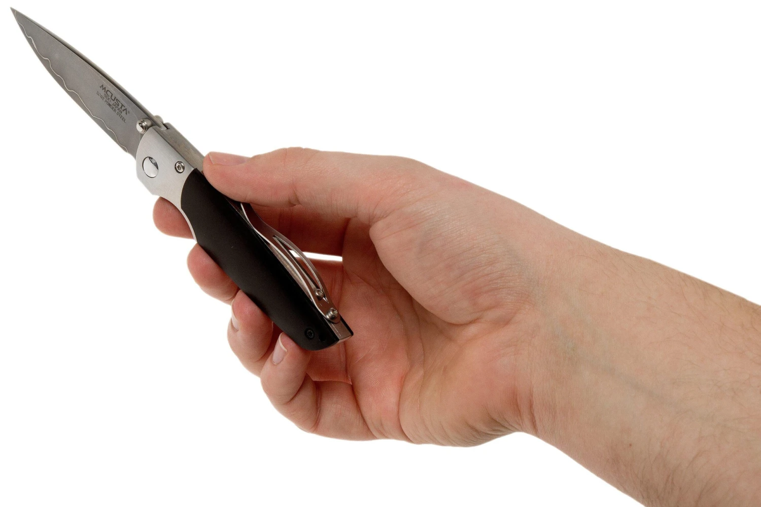 Mcusta MC-144G Shinra Mixture Teana, Black Pakkawood, Couteau De Gentleman 8 Mcusta MC-144G Shinra Mixture Teana, Black Pakkawood, Couteau De Gentleman – Image 8