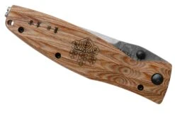 Mcusta MC-0182D Sengoku Toyotomi Hideyoshi, Yellow Pakkawood, Couteau De Gentleman -Optimal Couteaux Magasin MC 0182D 06 mcusta