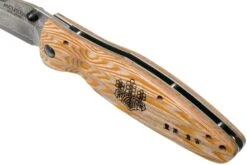 Mcusta MC-0182D Sengoku Toyotomi Hideyoshi, Yellow Pakkawood, Couteau De Gentleman -Optimal Couteaux Magasin MC 0182D 07 mcusta