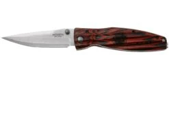 Mcusta MC-0183D Sengoku Tokugawa Ieyasu, Red Pakkawood Handle, Couteau De Gentleman