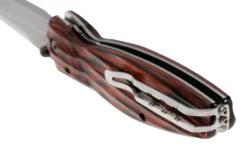 Mcusta MC-0183D Sengoku Tokugawa Ieyasu, Red Pakkawood Handle, Couteau De Gentleman -Optimal Couteaux Magasin MC 0183D 04 mcusta