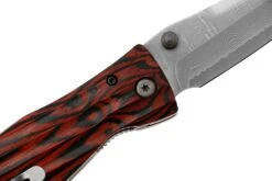 Mcusta MC-0183D Sengoku Tokugawa Ieyasu, Red Pakkawood Handle, Couteau De Gentleman -Optimal Couteaux Magasin MC 0183D 05 mcusta