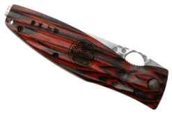 Mcusta MC-0183G Sengoku Tokugawa Ieyasu SPG2, Red Pakkawood, Couteau De Gentleman -Optimal Couteaux Magasin MC 0183G 06 mcusta