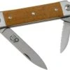 Maserin 60° Knife Sessantesimo 195/MCG Yellow Micarta Couteau De Poche