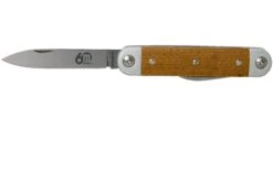Maserin 60° Knife Sessantesimo 195/MCG Yellow Micarta Couteau De Poche -Optimal Couteaux Magasin ME 195 MCG 03 maserin