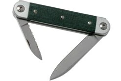 Maserin 60° Knife Sessantesimo 195/MCV Green Micarta Couteau De Poche 5 Maserin 60° Knife Sessantesimo 195/MCV Green Micarta Couteau De Poche -Optimal Couteaux Magasin ME 195 MCV 02 maserin