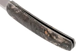 Maserin Gourmet Black Burl Couteau De Poche, 380/RN -Optimal Couteaux Magasin ME 380 RN 05 maserin