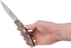 Maserin Gourmet Black Burl Couteau De Poche, 380/RN -Optimal Couteaux Magasin ME 380 RN 08 maserin