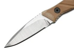 Medford Necromancer S35VN Tumbled Blade, Coyote G10 Handle, Couteau De Cou -Optimal Couteaux Magasin MF 22 NM 03 03 medford
