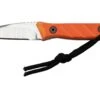 Medford Necromancer S35VN Tumbled Blade, Orange G10 Handle, Couteau De Cou