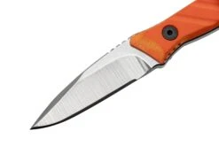 Medford Necromancer S35VN Tumbled Blade, Orange G10 Handle, Couteau De Cou -Optimal Couteaux Magasin MF 22 NM 04 03 medford