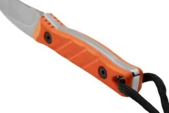 Medford Necromancer S35VN Tumbled Blade, Orange G10 Handle, Couteau De Cou -Optimal Couteaux Magasin MF 22 NM 04 04 medford